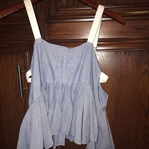 Free People striped tank top. Size S